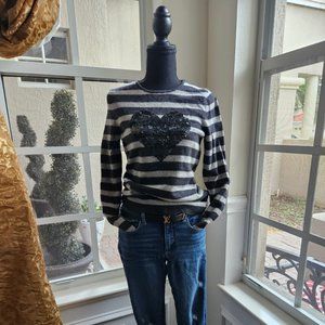 Grey cashmere sweater - medium